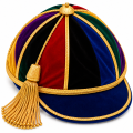multi colours cap